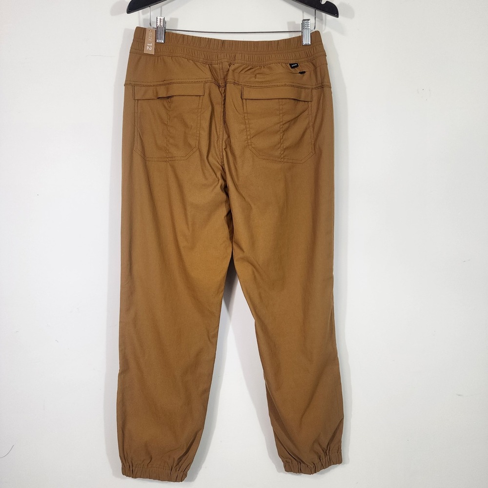 prAna Halle E-Waist Jogger II Womens 12 Brown Stretch Outdoor Hiking Pants - Picture 9 of 12